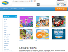 Tablet Screenshot of eurotoys.se